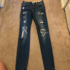 Distressed Skinny Jeans